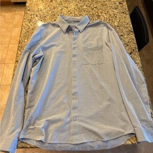 Lululemon Commission long sleeve button down shirt